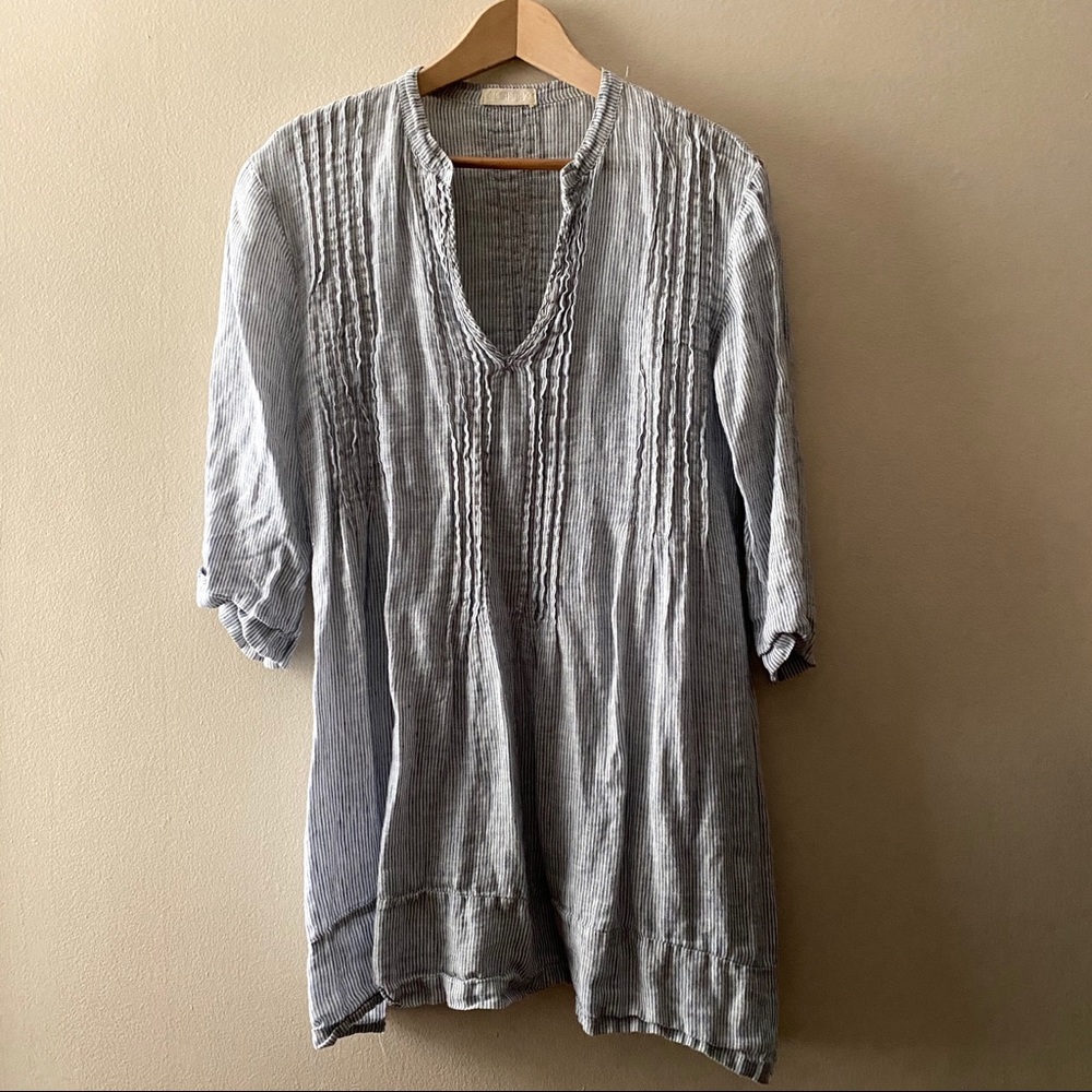 Pinstripe CP Shades Regina Tunic